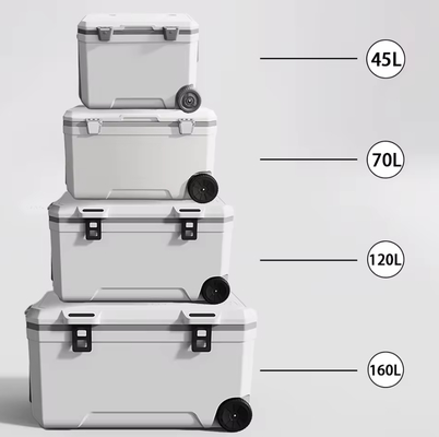 70L Ice Cooler Box for Camping Fishing Outdoor 63x34x34.5cm