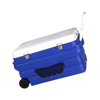Insulated Large Capacity Custom 90L Liters Transport  Pu Foaming Hard Ice Chest Cooler Box
