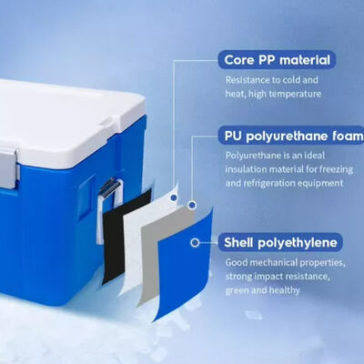 Durable Hard Cooler Ice Box with Spacious 65L Interior for Portable and Easy Carry Outdoor Adventures