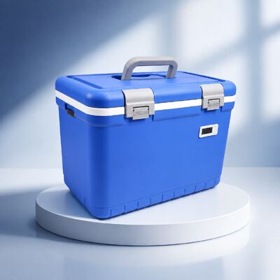 Mechanical Lock Optional Select Small Portable Cooler for Medicine Designed to Maintain Optimal Temperature During Medical Transport